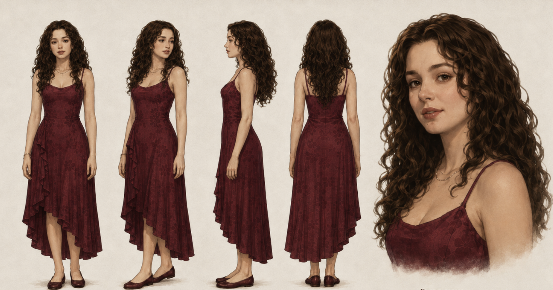 Character sheet for Bella, played by Leana Lovings